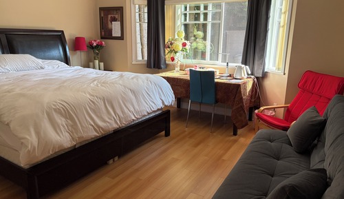 Executive Studio Suite, 1 King Bed with Sofa bed, Courtyard View