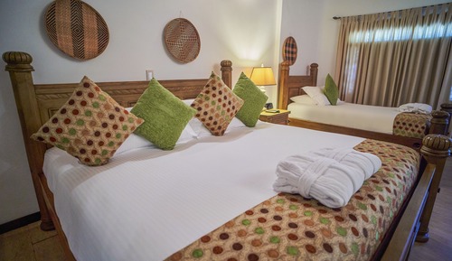 Deluxe Triple Room, Patio