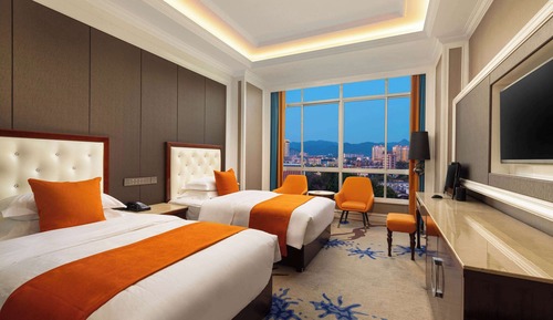 Deluxe Room, 2 Twin Beds, Non Smoking