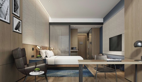 Standard Room, 1 King Bed, City View