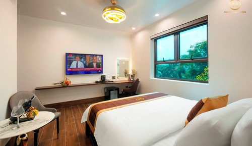 Deluxe Double Room, Garden View