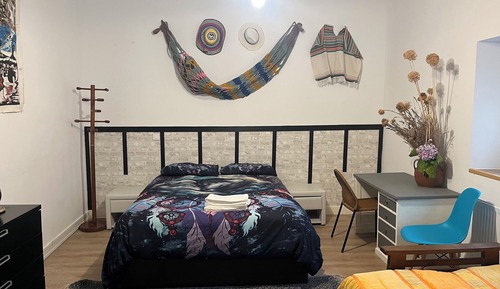 Family Quadruple Room, 2 Queen Beds, Balcony, River View