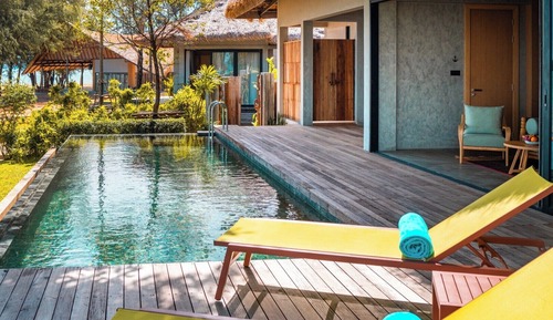 Two Bedroom Beachfront Pool Villa