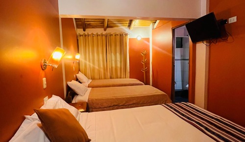 Comfort Quadruple Room, 1 Bedroom, Balcony, Mountain View