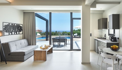 Luxury Suite, Private Pool, Sea View