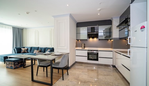 1+1 Luxury Apartment -French Balcony
