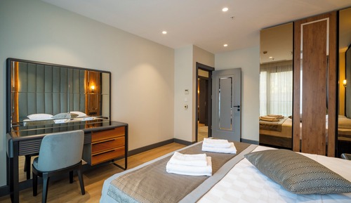 2+1 Luxury Apartment -French Balcony