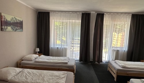 Economy Quadruple Room, Garden View