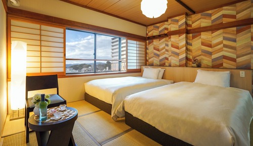 [Renovated] Japanese-Style Twin Room, Non smoking