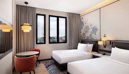Deluxe Room, 2 Double Beds, Non Smoking (View)
