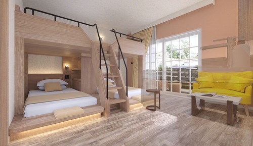 Comfort Triple Room, Garden View
