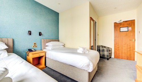 Deluxe Twin Room, 2 Twin Beds, Sea View