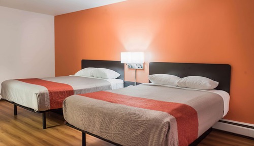 Deluxe Suite, 2 Queen Beds, Non Smoking, Refrigerator & Microwave