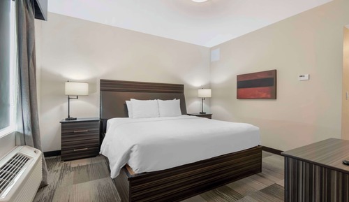 Suite, 1 King Bed, Accessible, Kitchen (with Sofabed, Full Kitchen)