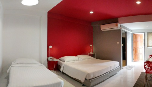 Standard Triple Room, 1 Bedroom, City View