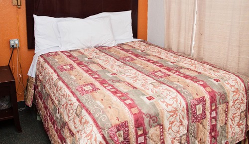 Economy Room, 1 Queen Bed, Refrigerator & Microwave, City View