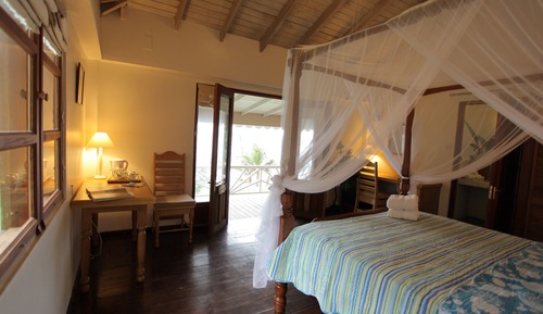 Romantic Double Room, 1 Queen Bed, Balcony, Beachfront