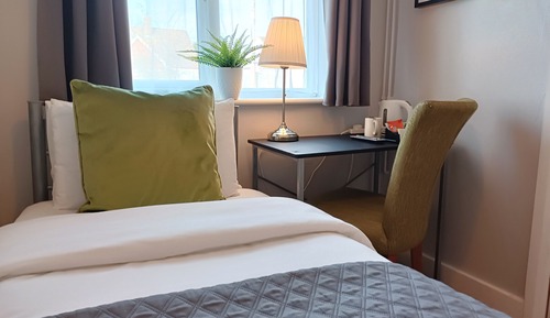 Basic Single Room, Shared Bathroom