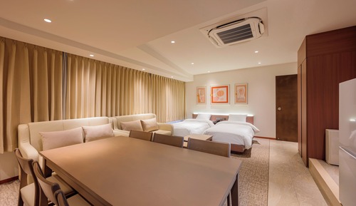 Family Quadruple Room, Multiple Beds, City View