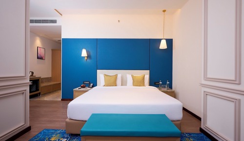 Junior Suite, 1 Double Bed, City View