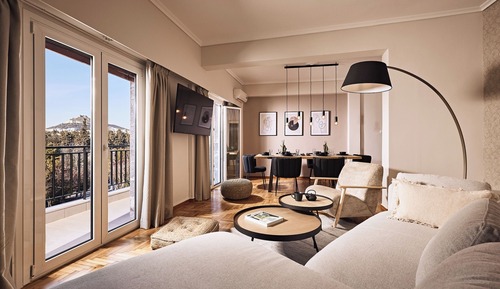 Executive Apartment, Balcony, City View