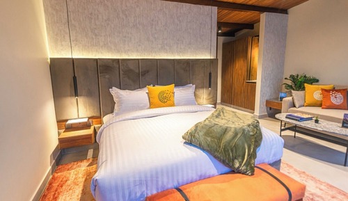 Chalet, 1 Double Bed, River View