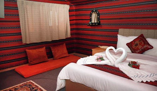 Luxury Tent, Balcony, Desert View