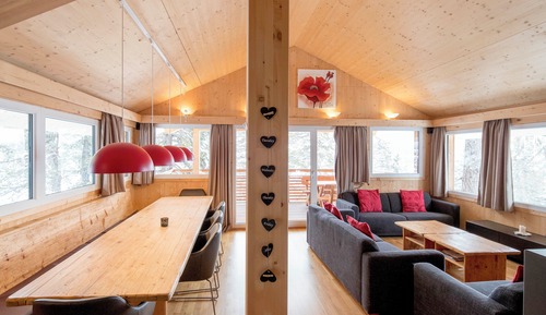 Ferienhaus # 41 mit Sauna & Whirlpool innen