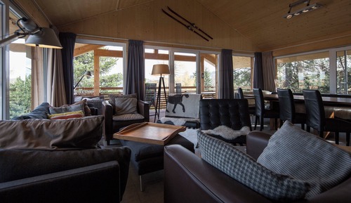 Ferienhaus # 18 mit Sauna & Whirlpool innen