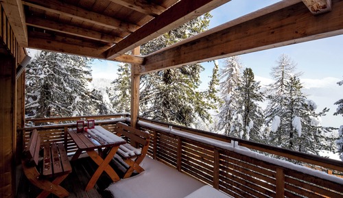 Ferienhaus # 30 mit IR-Sauna & Whirlpool innen