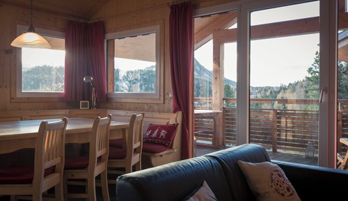 Ferienhaus # 40 mit IR-Sauna & Whirlpool innen