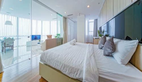 Deluxe Apartment, 2 Bedrooms, Kitchen, City View