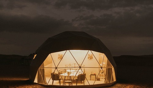 Deluxe Tent, Desert View