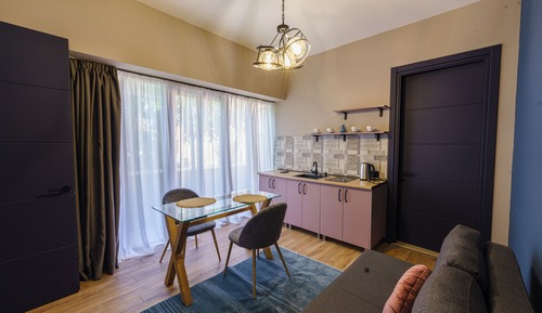 Comfort Apartment, Balcony, Garden View