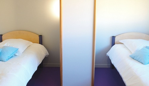 Basic Double Room, 2 Twin Beds, Non Smoking, Private Bathroom