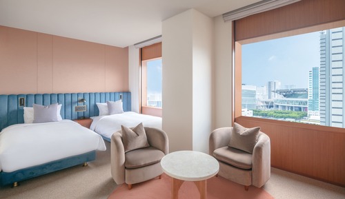 Grand Twin Room, Non Smoking (High floor, Minibar, Free flow, Check out time: 12:00)