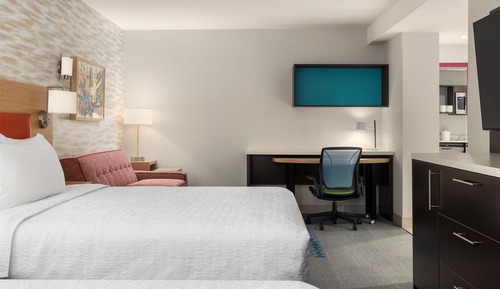 Suite, 2 Queen Beds, Accessible (Hearing)