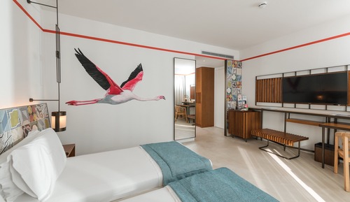 Superior Room, 2 Twin Beds, Sea View