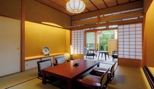 [Nadeshiko] twin beds room with open-air hot spring bath (non-smoking)