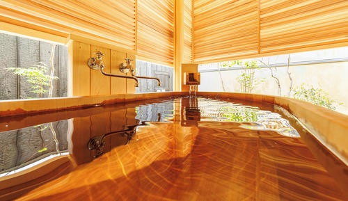 [Shakunage] twin beds room with open-air hot spring bath (non-smoking)