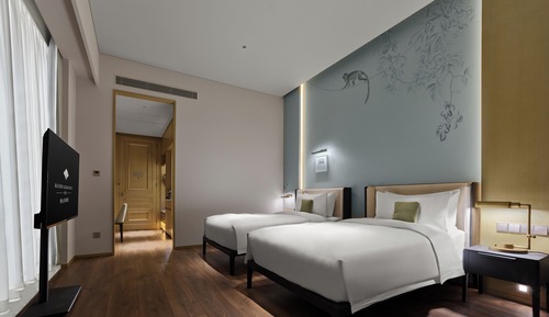 Basic Twin Room, City View