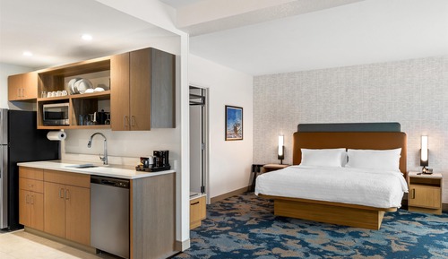 Studio, Multiple Beds, Kitchen