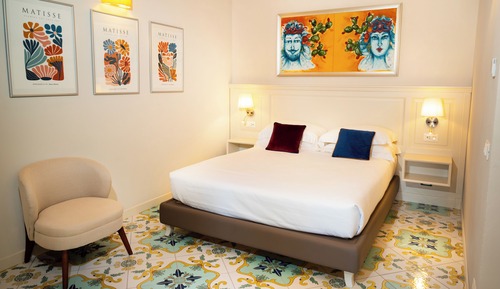 Family Quadruple Room, Sea View