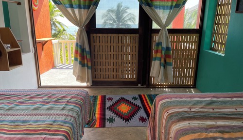 Classic Twin Room, Balcony, Beach View