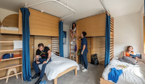 Single Bed in 6-Bed Dormitory Room