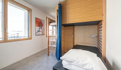 Bed in 4-Bed Female Dormitory Room
