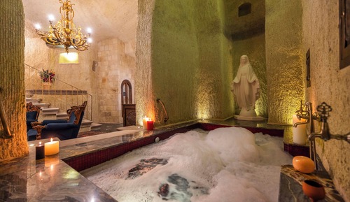 Premium Suite, 1 Double Bed, Jetted Tub (Cave, Fireplace)