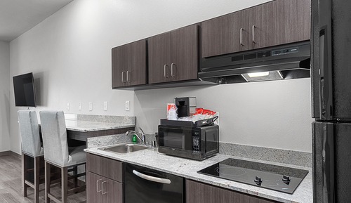Studio, 2 Queen Bed, Accessible with Audible Visual Alert, Non Smoking (Extended Stay)