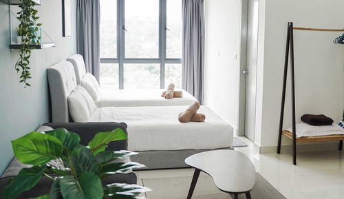Comfort Studio, 2 Queen Beds