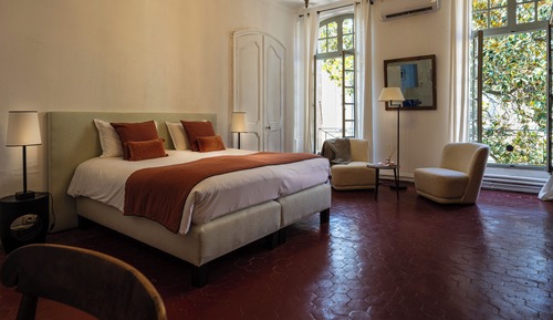 Deluxe Double or Twin Room, Courtyard View